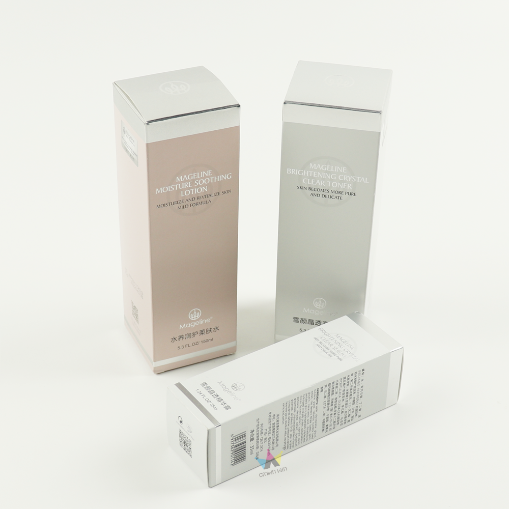 cardboard eco friendly luxury fancy custom makeup organizer cosmetic packaging paper box for cosmetic gift single paper boxes