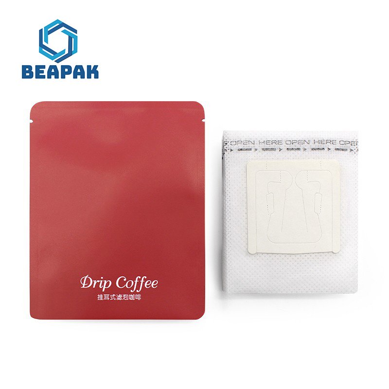 Manufacturers Japanese drip coffee filter bag coil hanging ear coffee filter paper bag