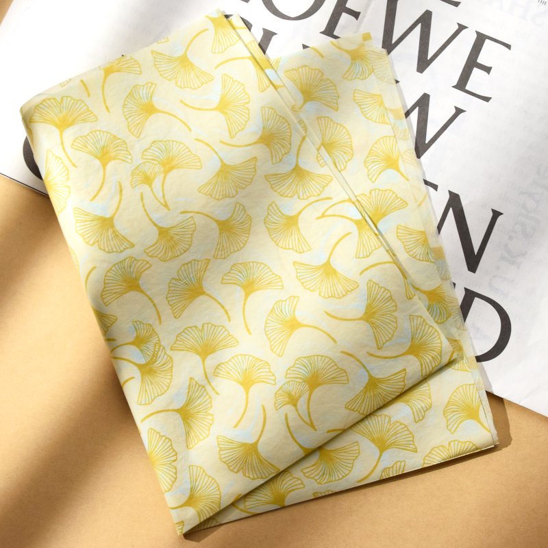 wholesale tissue paper packing flower gift wrapping paper packaging with custom logo for clothing