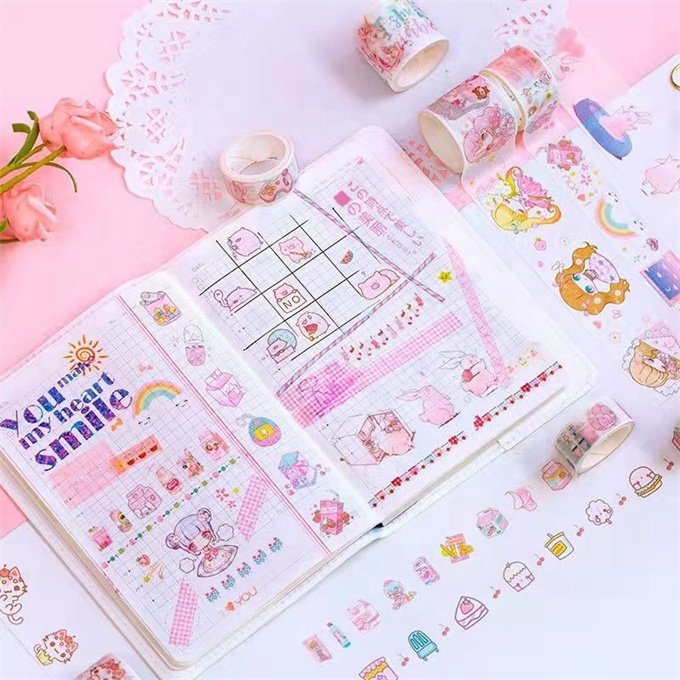Custom Design Washi Tape Roll Animal Tape Galaxy Washi tape
