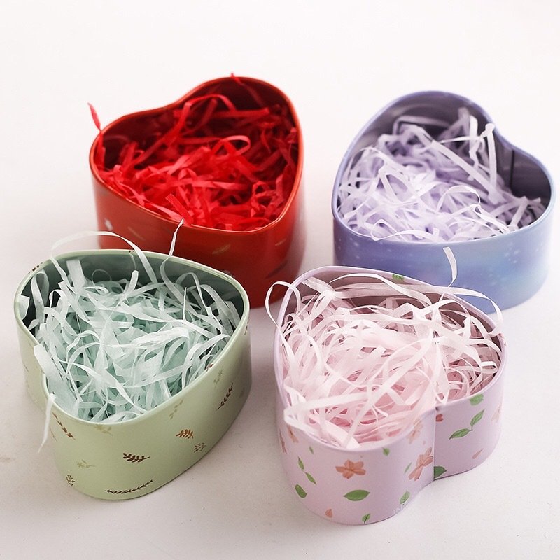 High-Quality fruit packaging gift box stuffing color shredded paper chicken nest grass straight silk Rayon raffia