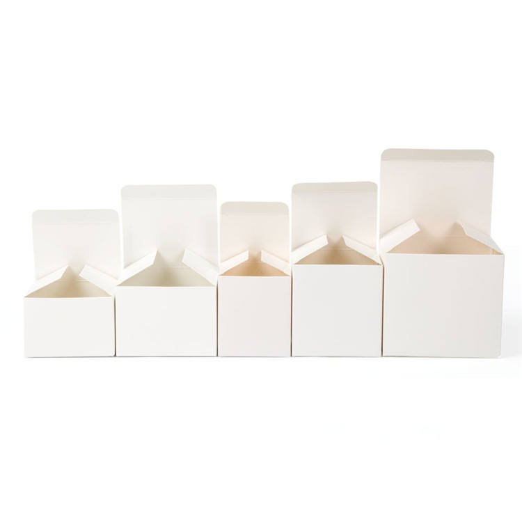 Wholesale Custom Bulk Cheap Recyclable Luxury Printed Gift Box Cardboard Small White Paper Box For Packaging Product