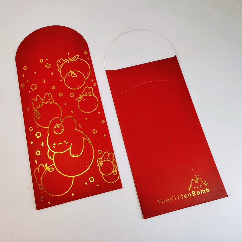 Pretty paper or transparent customized foil printable envelopes for packaging
