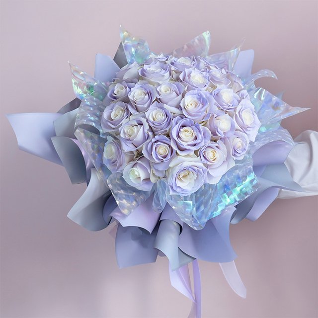 bouquet paper packaging roll luxury waterproof translucent valentines gift flower wrapping paper