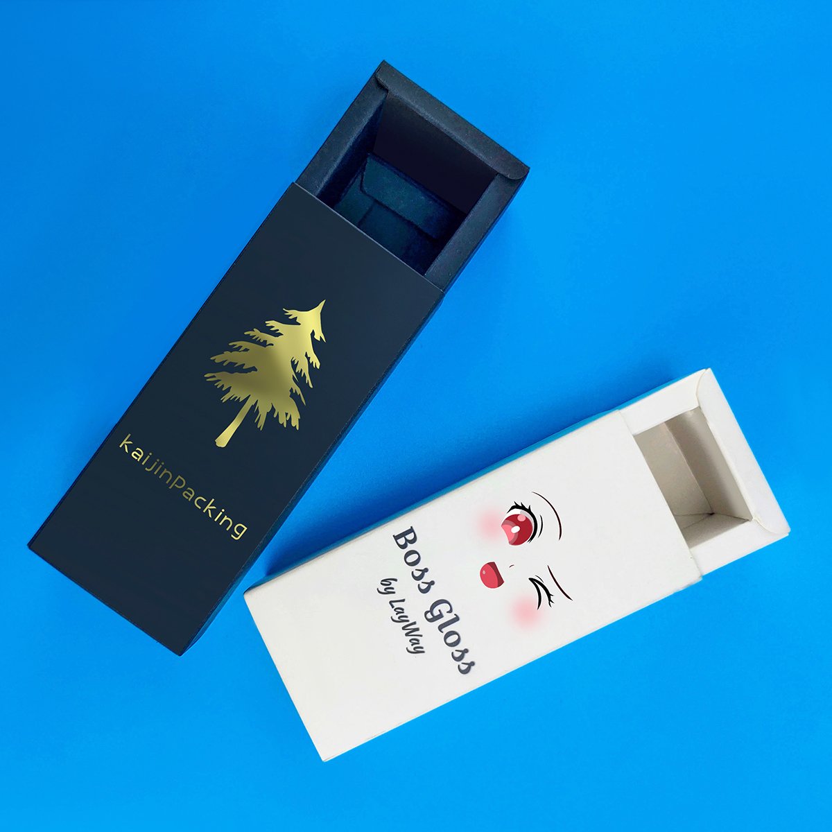 Personalized lip gloss box custom made lipgloss tubes with boxes lipstick bundle packaging lip gloss custom boxes