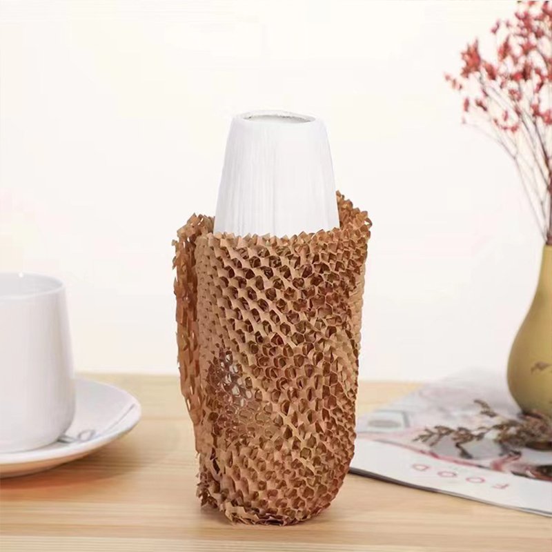 Packaging paper materials honeycomb paper logistics packaging wrapping paper red