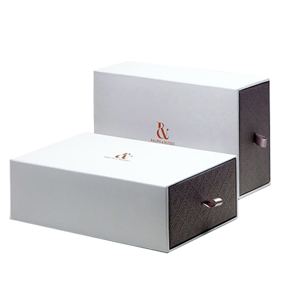 Custom Logo Luxury White Rigid Removable Lid Cardboard Cosmetic Packaging Paper Gift Box