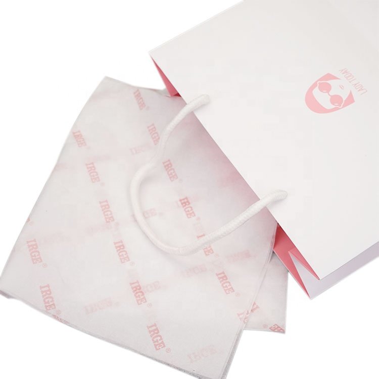 Wholesale Custom Brand Logo Printed Stylish Silk Paper Clothes Wrapping Tissue Paper For Packaging