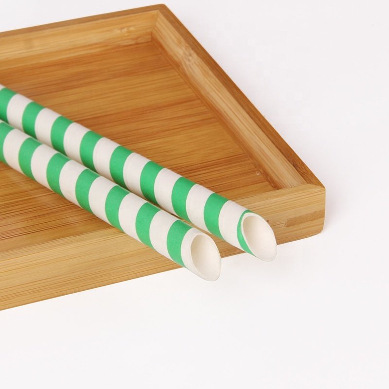 Biodegradable Paper Drinking Straw Recycled Disposable Individually Packaged Paper Straw
