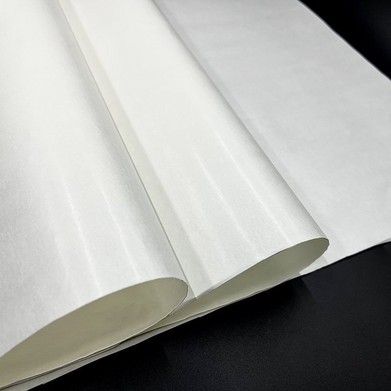 Personalised white kraft luxury tissue paper 50*70cm roll wrapping paper packaging for gift clothes shoes