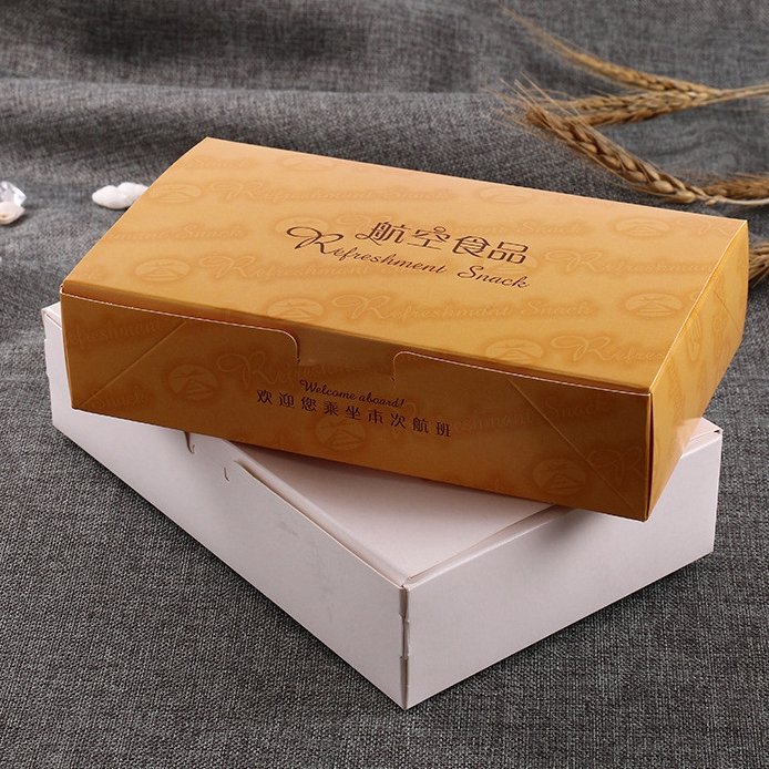 Customized logo printing recyclable paper packaging box for apple pie pastry Retail mochi packing boxes