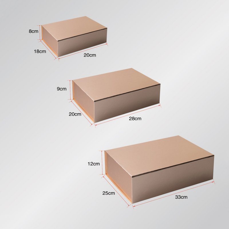 Luxury Custom folding book shaped magnetic closure cardboard gift packaging box with ribbon