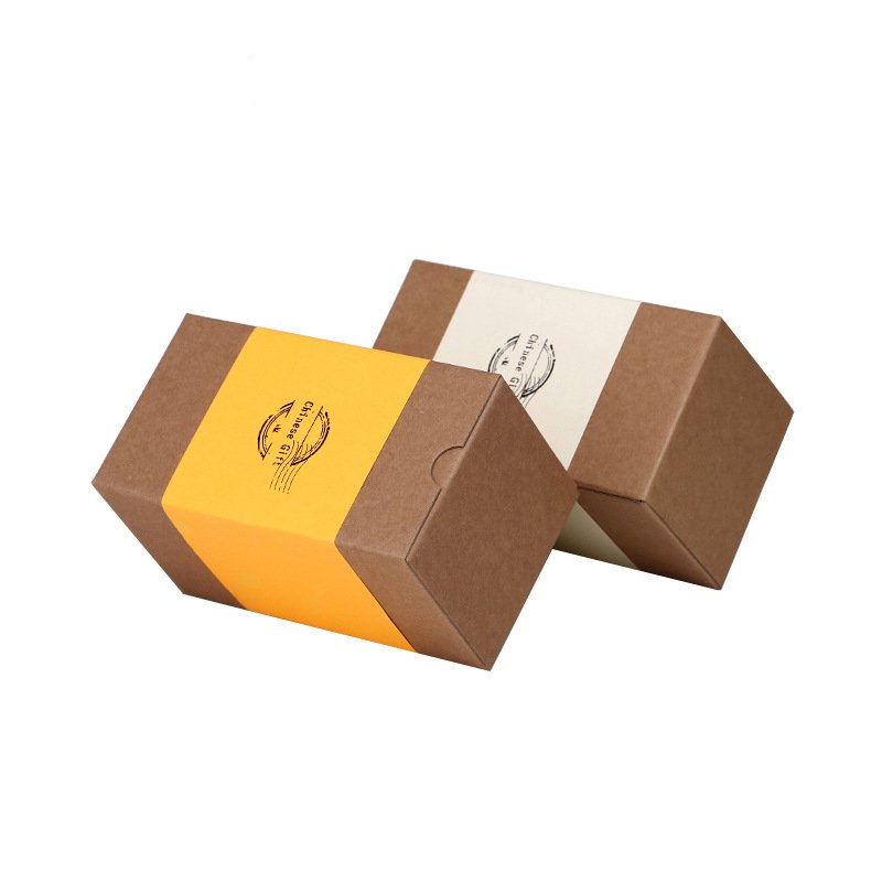 Custom Cheap Foldable Tealight Folding Paper Candle Soap Jar Holder Box Folding Packaging Corrugated Kraft Paper Candle Box