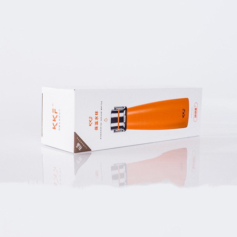 Customized Logo Printing on Corrugated Cardboard Boxes for Daily Necessities Insulated Water Cup Packaging Paper Box