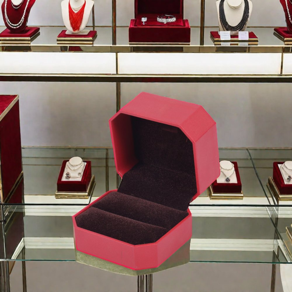 custom luxury handmade solid color gift box quartz watch mechanical watch packaging box PU leather watch box