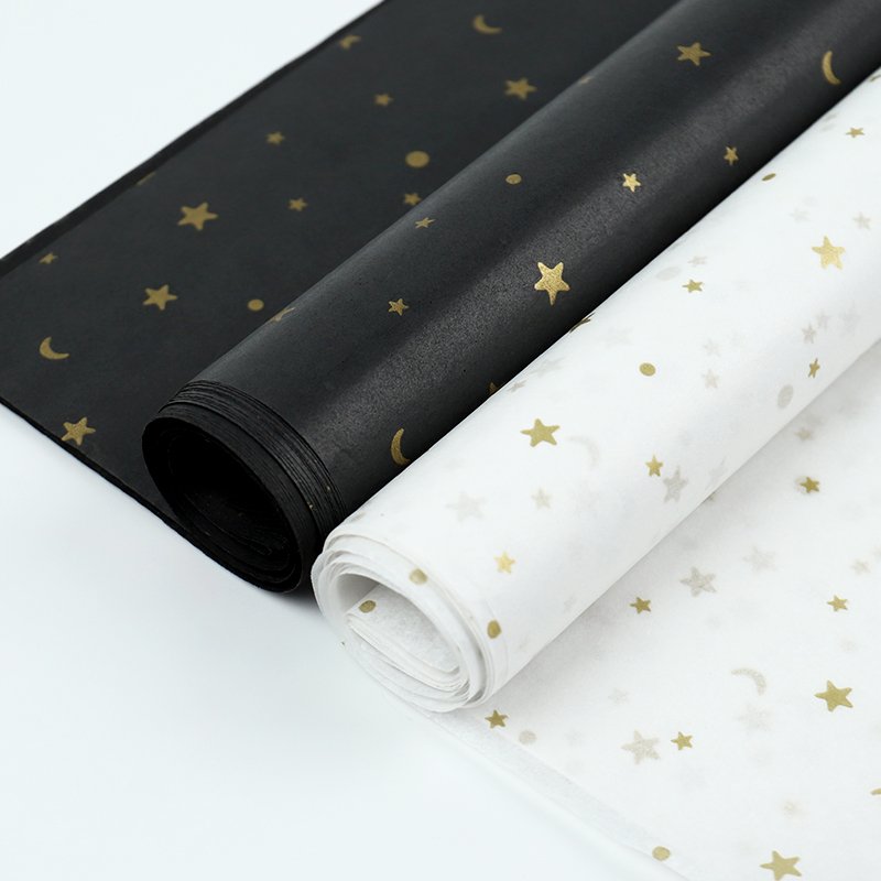 cheaper price printed logo gift wrapping tissue paper custom colorful packaging paper for clothing