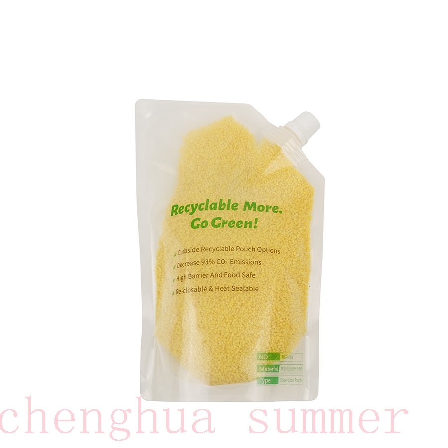 Custom Black Kraft Paper Packaging Pouch Bag Ziplock with Windows for Tea Rice Food Flour Nut Stand up Bag Carton Packing