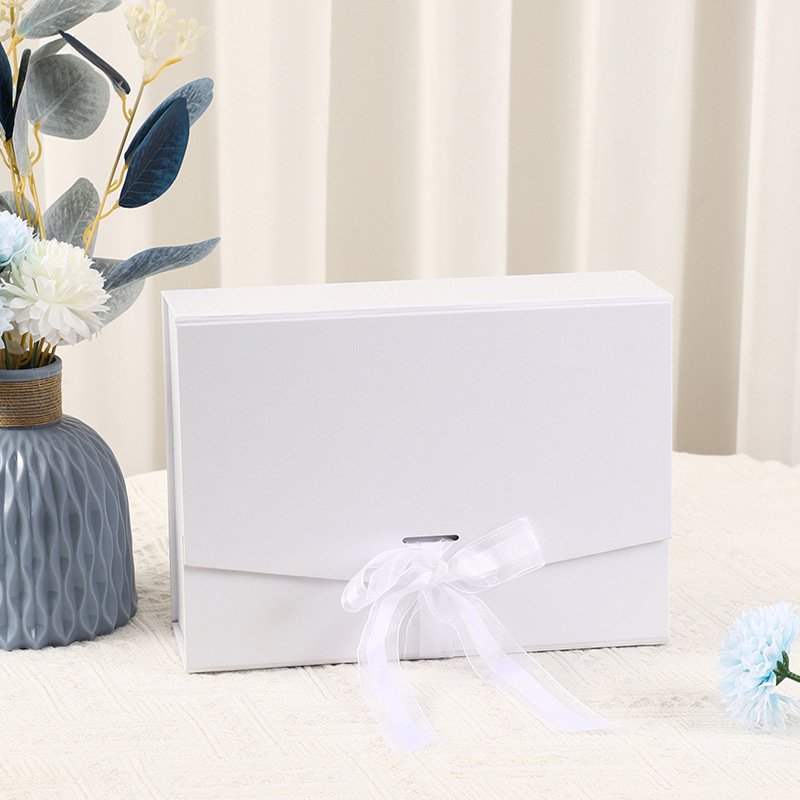Wholesale Luxury Eco Friendly Beauty Hair Extensions Magnetic Closure Gift Paper Folding Box Packaging