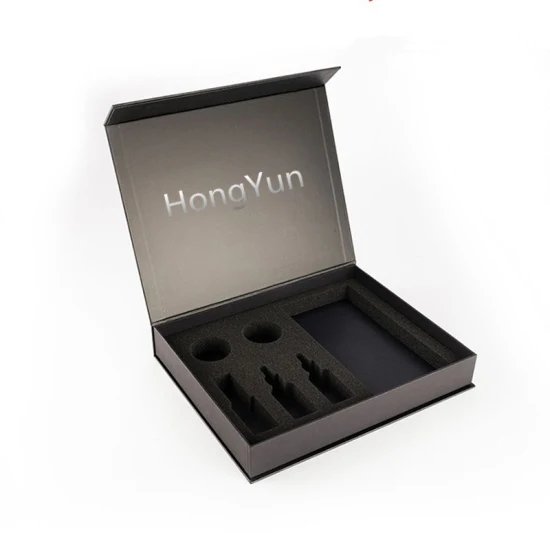 recycled foam insert magnetic for small business customized luxurious christmas gifts box packaging thank you gift box
