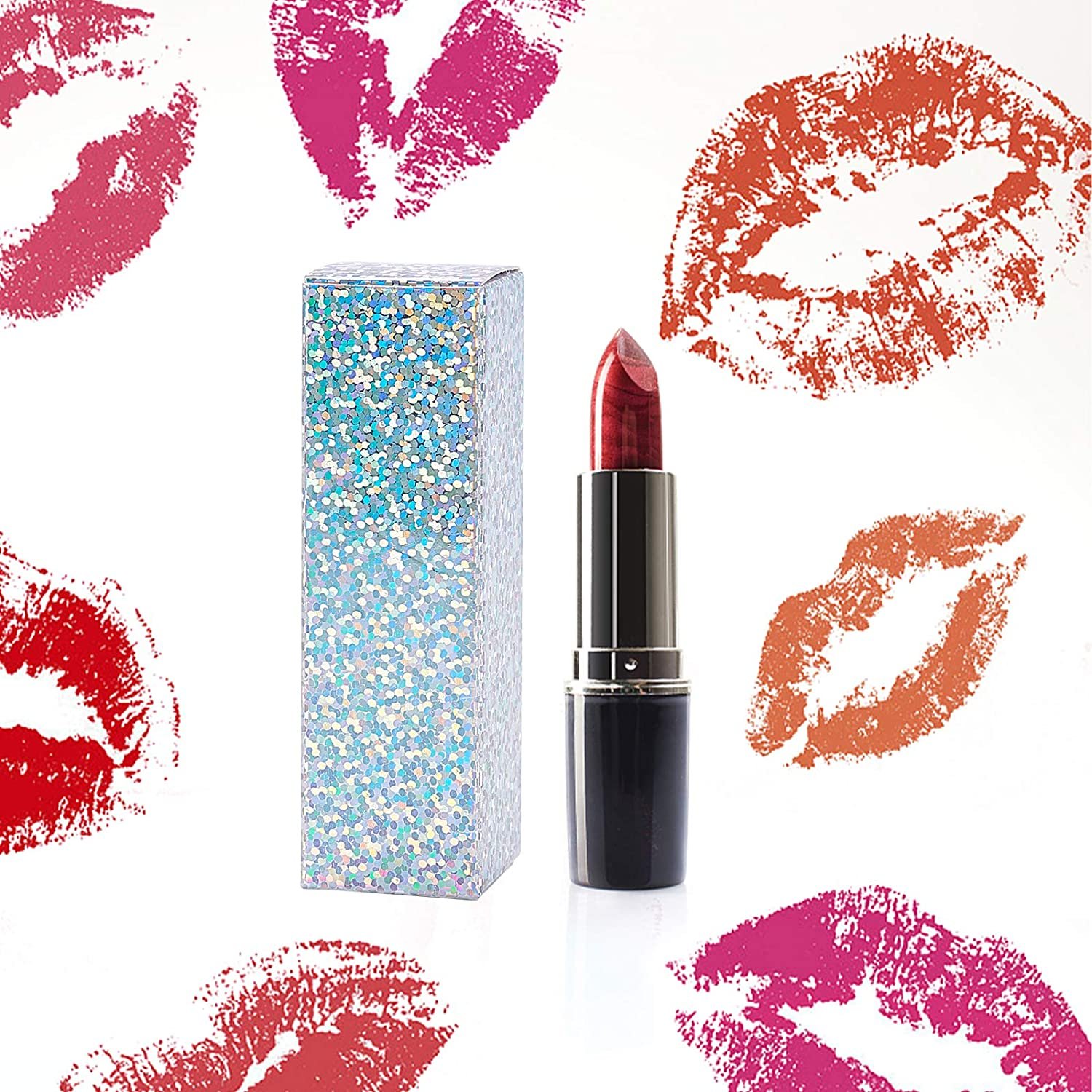 Custom Printed DIY Lip Gloss Eyeliner Paper Small Gifts Shiny Lipstick Perfume Essential Oil Bottle Packaging Box