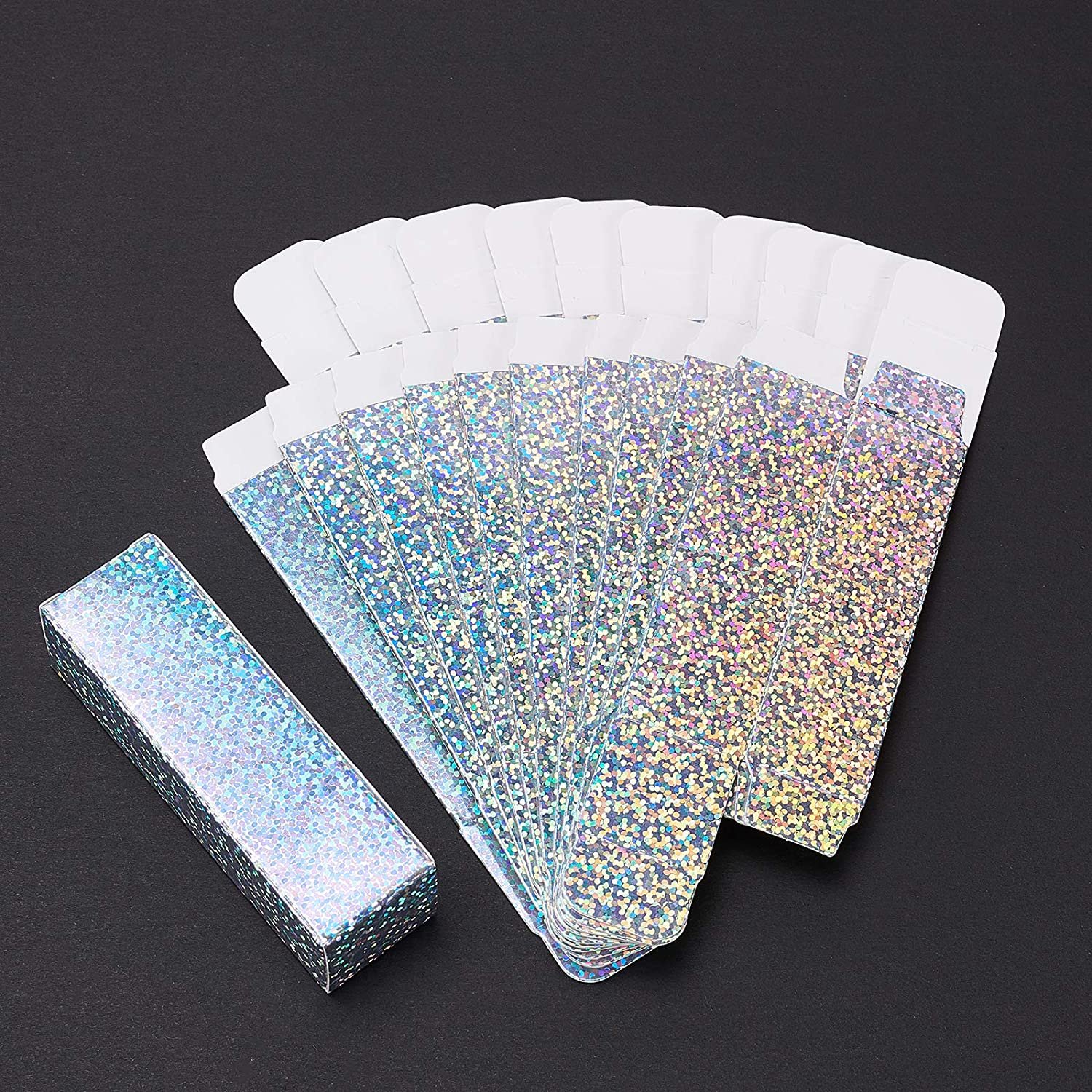Custom Printed DIY Lip Gloss Eyeliner Paper Small Gifts Shiny Lipstick Perfume Essential Oil Bottle Packaging Box