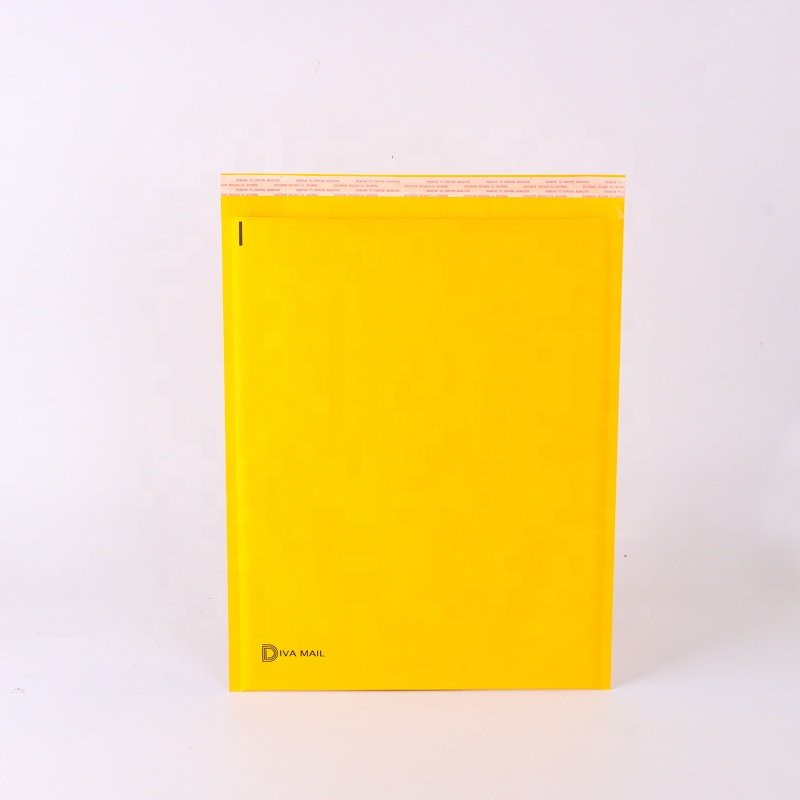 4x8 Biodegradable Bubble Mailer Mailing Bags Kraft Paper Bubble Mail Bag Padded Packaging Wrap Envelopes Express Bag