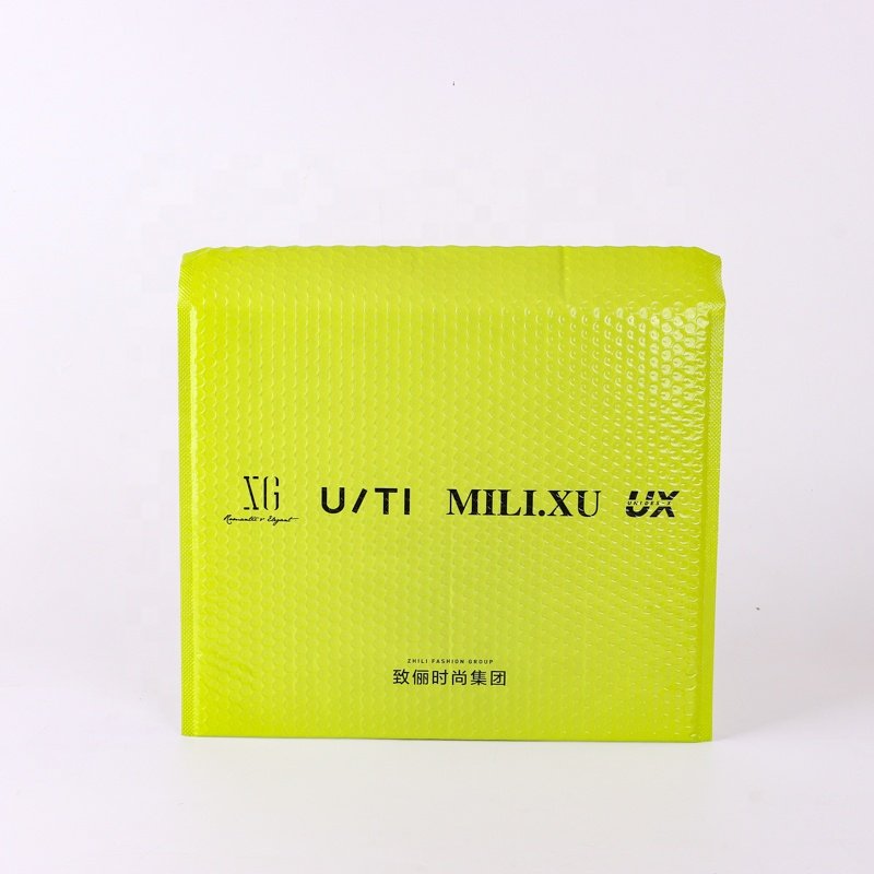 4x8 Biodegradable Bubble Mailer Mailing Bags Kraft Paper Bubble Mail Bag Padded Packaging Wrap Envelopes Express Bag