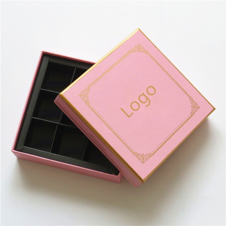Customized China Manufacturer Luxury Packaging Elegant Food Chocolate Packaging Gift Paper Box