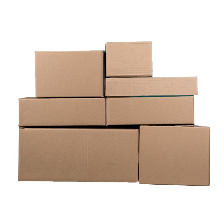 Factory Custom Logo Recyclable Paper Cardboard Moving Printed Mailing Packaging Delivery Shipping Corrugated Carton Box