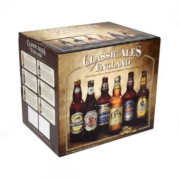 Corrugated cardboard box custom packaging paper beer gift box beer bottle carton box for beverage