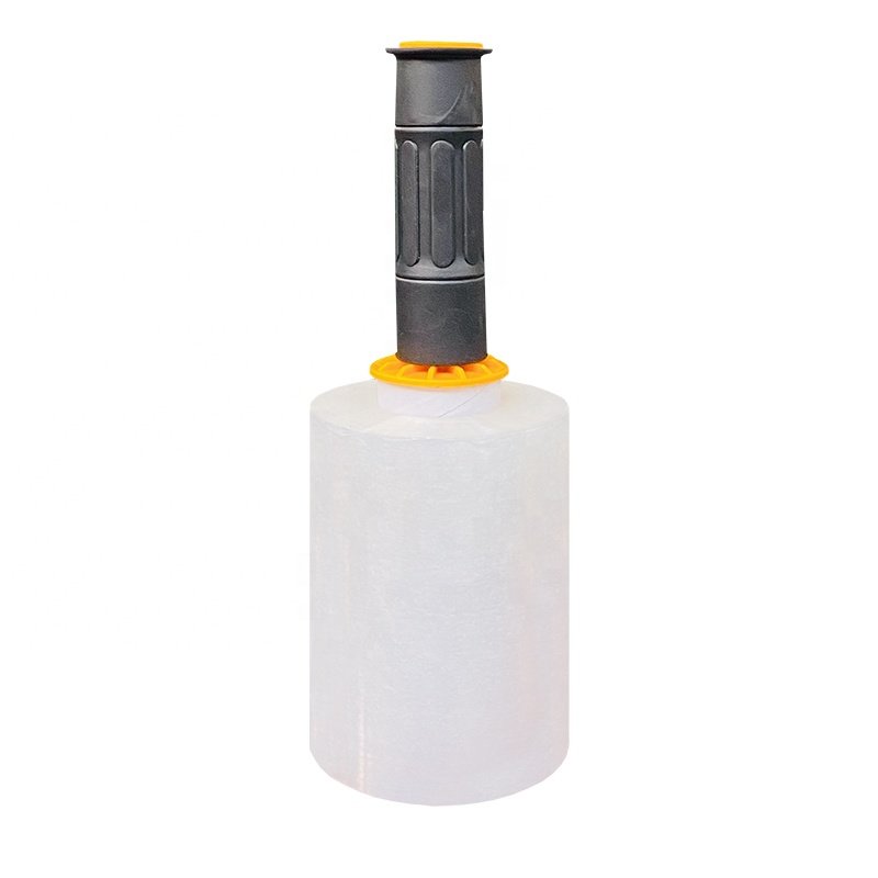 1.5 inch Mini Stretch Wrap Roll Plastic Handle Suitable for 38 mm Paper Core