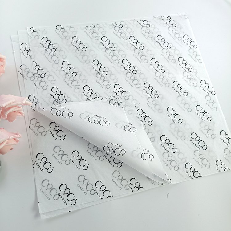 High quality custom printed wrapping paper for flowers,packaging paper tissue paper custom logo t shirt cosmetics