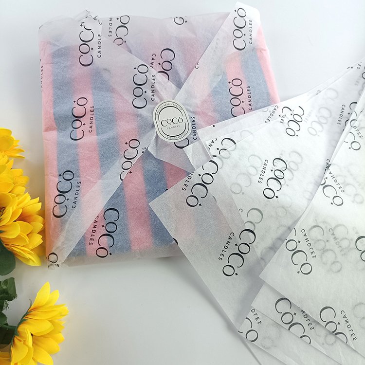 High quality custom printed wrapping paper for flowers,packaging paper tissue paper custom logo t shirt cosmetics