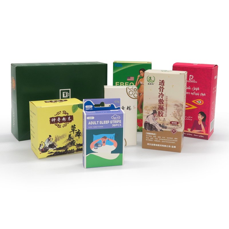 Custom packaging paper box small color boxes printing OEM kraft craft coated paper box eco friendly