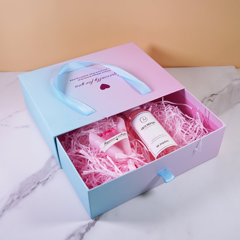 Custom hot matte laminated cardboard rigid skincare packaging paper box