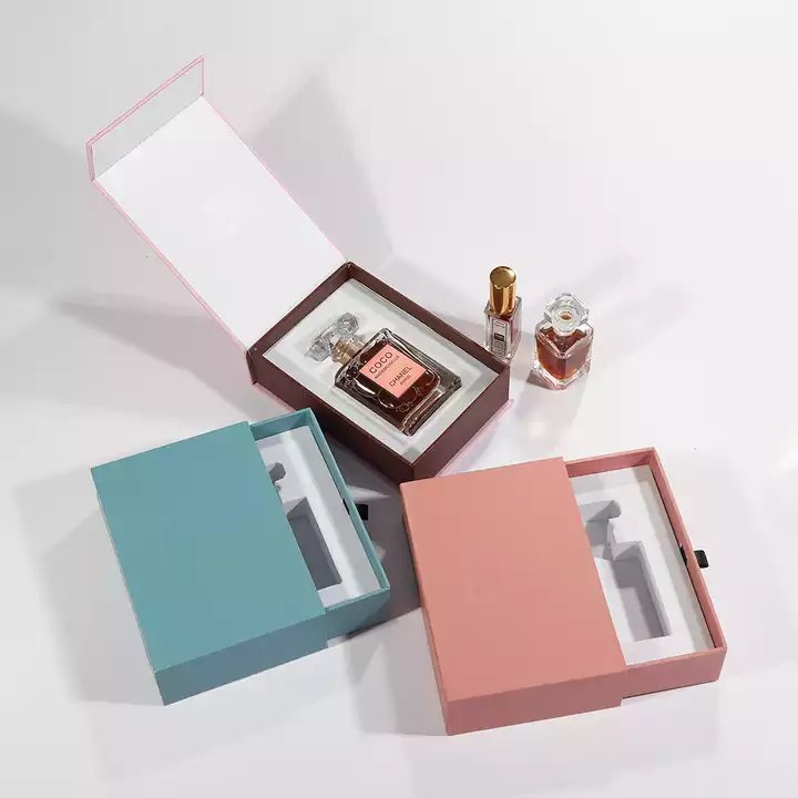Luxury Perfume Empty Bottle with Box Custom Logo Printed Perfume Make up Set Cardboard Cosmetic Skin Care Gift Box Packaging