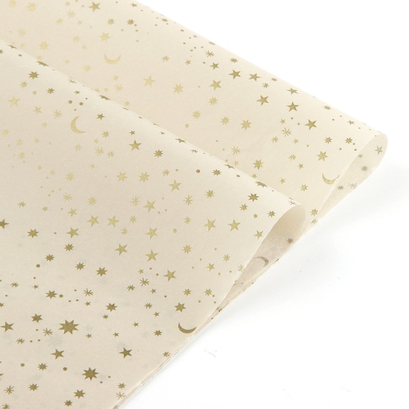 Recycled Clothing Foil Colorful Gold Packaging Shoe Garment Lamination Stock Custom Tissue Paper