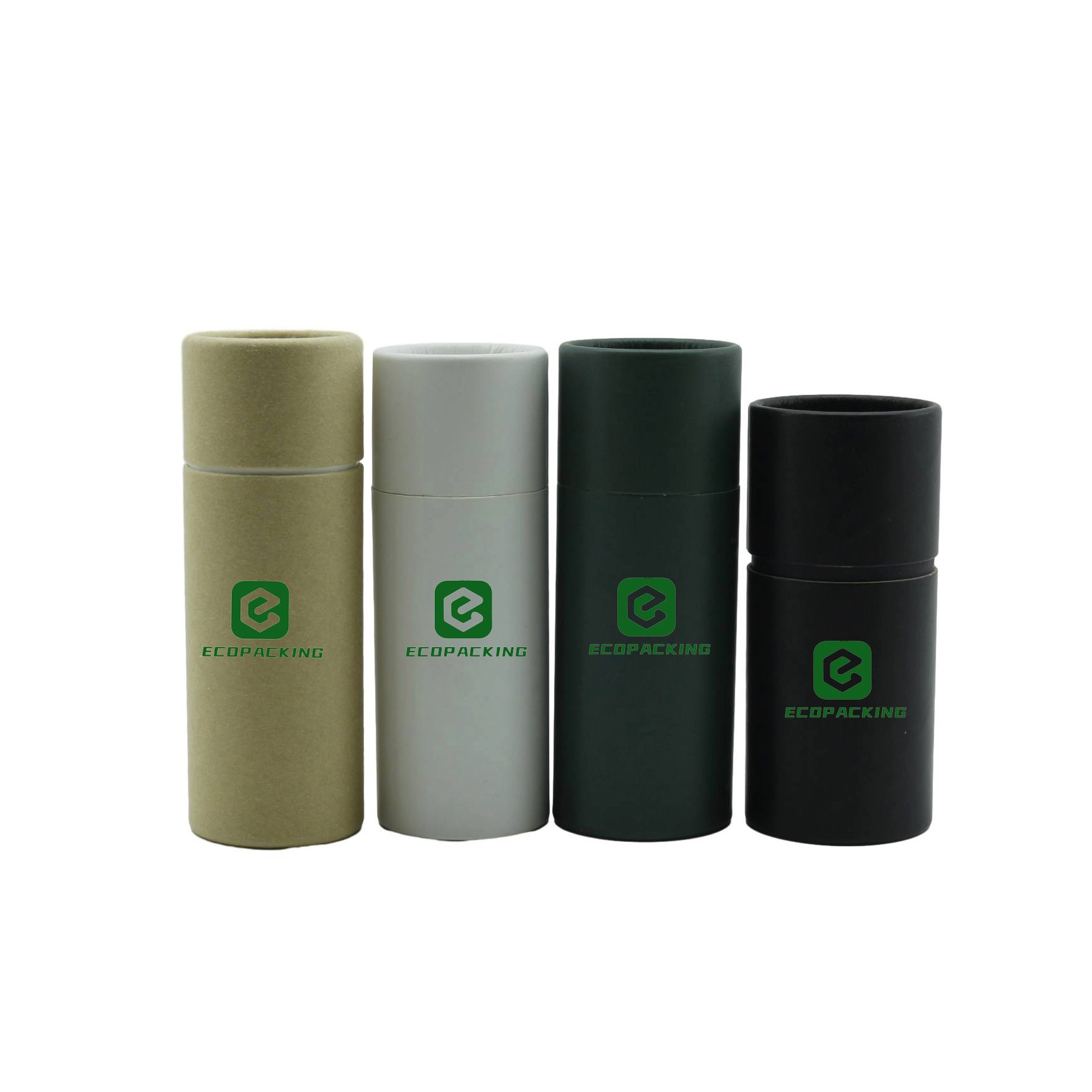 High quality Biodegradable eco friendly food grade kraft cardboard cylinder box tea paper tube packaging
