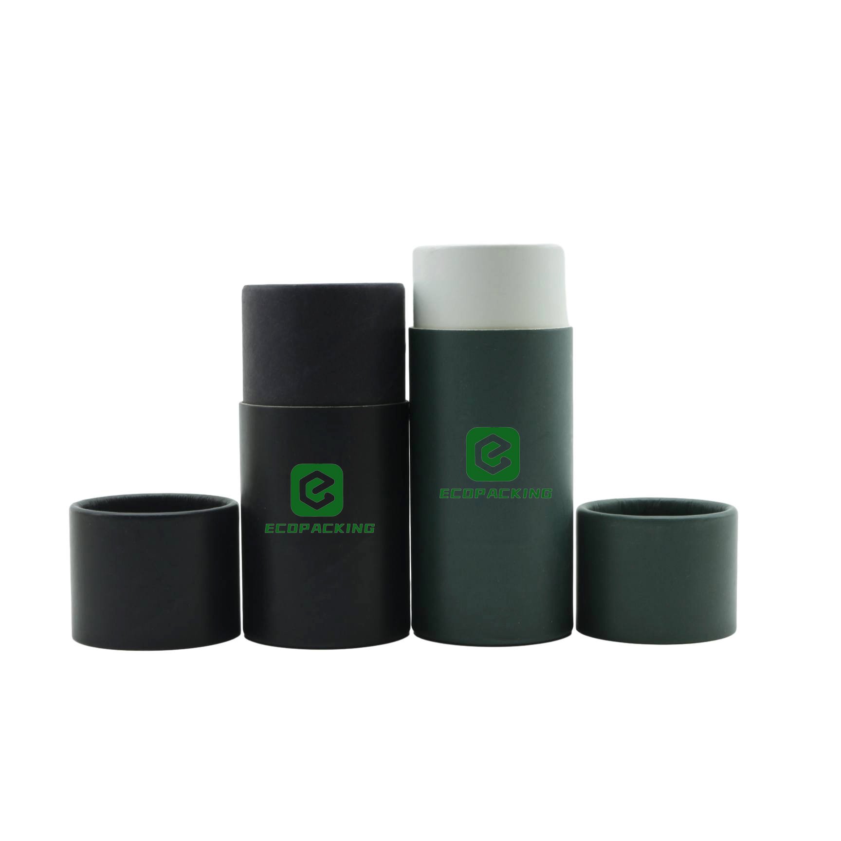 High quality Biodegradable eco friendly food grade kraft cardboard cylinder box tea paper tube packaging