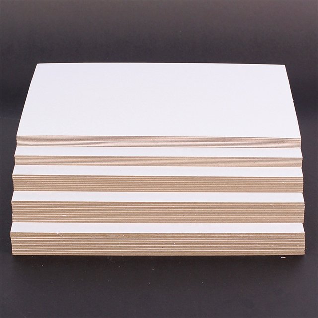 Cheap double-sided white board paper cardboard and white board paper can be customized in size with a thickness of 1mm to 3mm