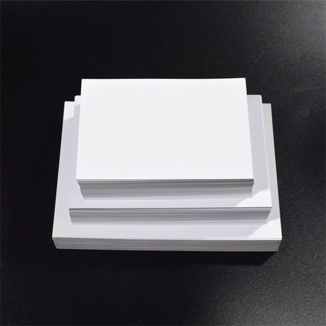 Cheap double-sided white board paper cardboard and white board paper can be customized in size with a thickness of 1mm to 3mm