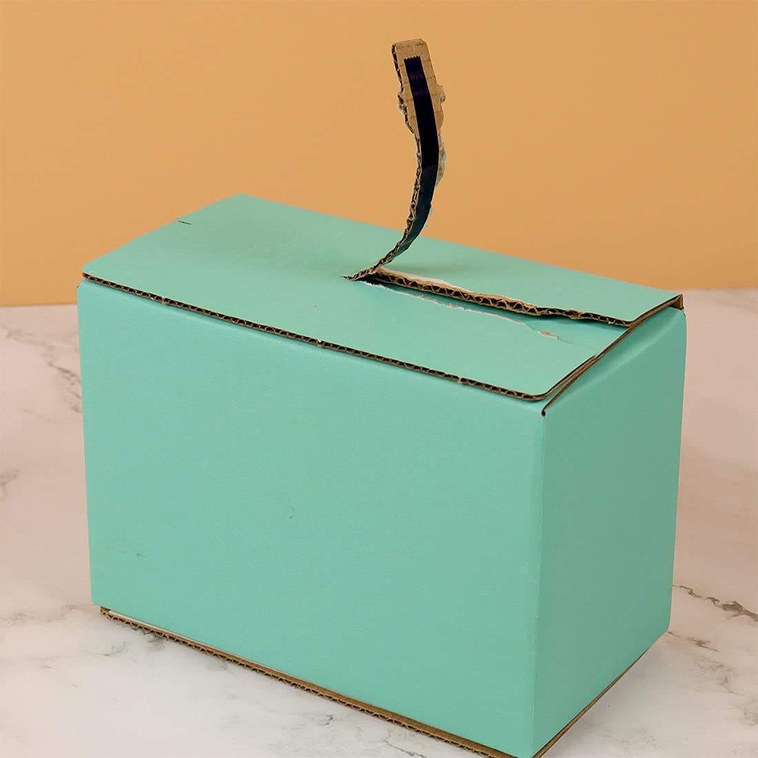 Corrugated Paper Boxes Recycled Cardboard Zipper Tear Packaging Shipping Box custom closing self stick zipper mailer box