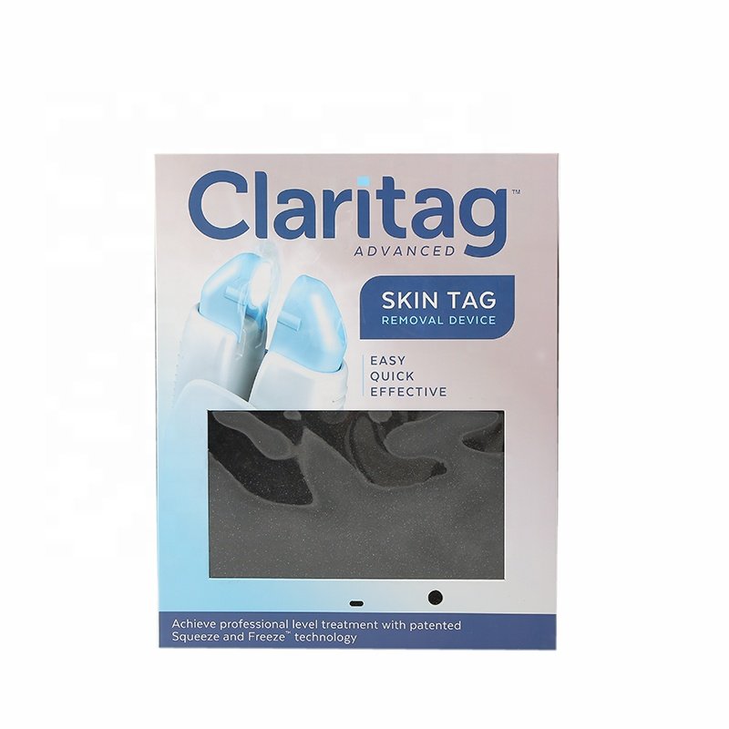 Customized Printing Luxury white grey board book shape packaging gift box with clear window and liner