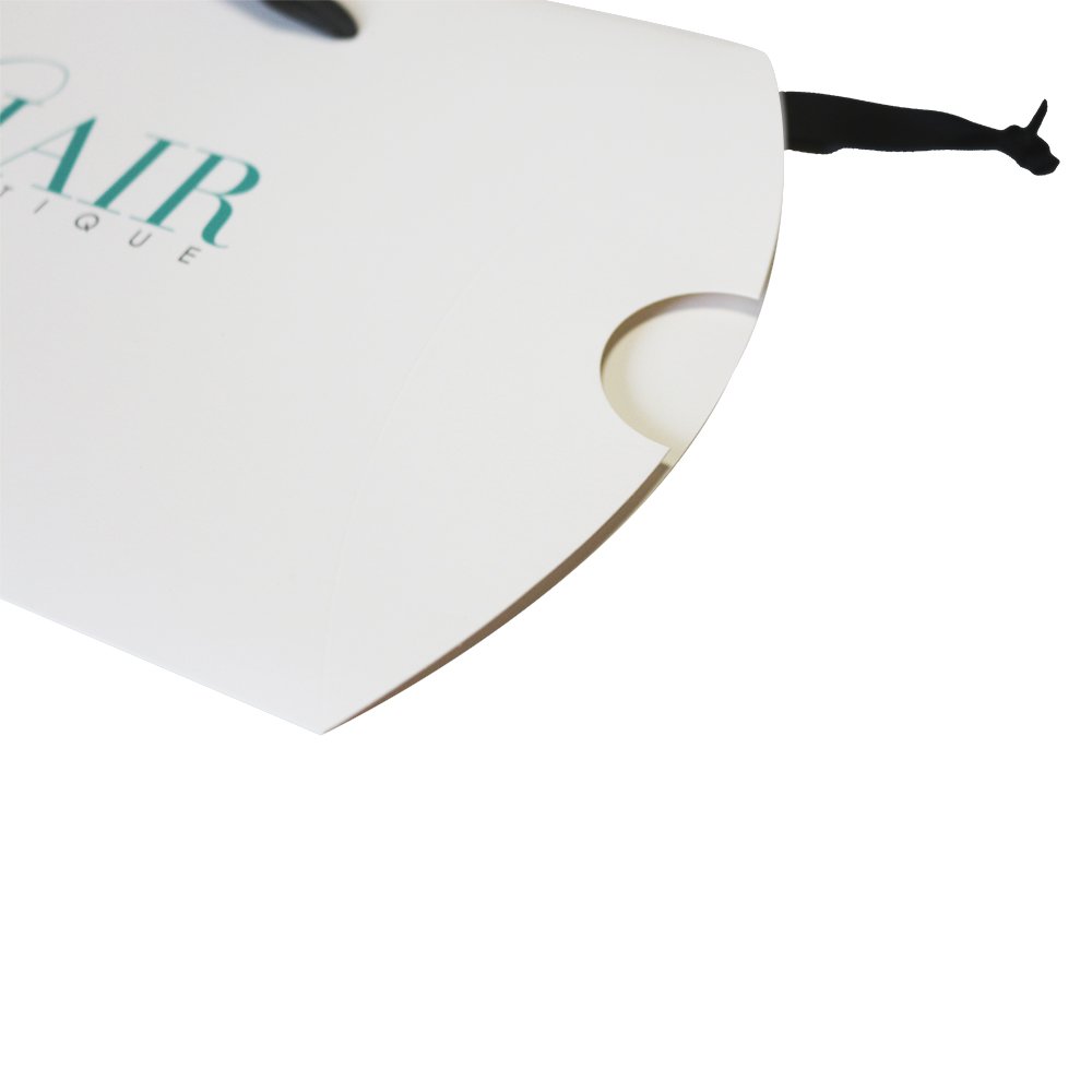Wholesale Hair Extens Packing Custom Hairs Extension Packaging Wigs Paper Box with Satin