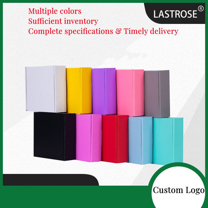 Hot selling gift box wholesale mailing box for fluffy mink eyelash luxury lash packaging box vendor