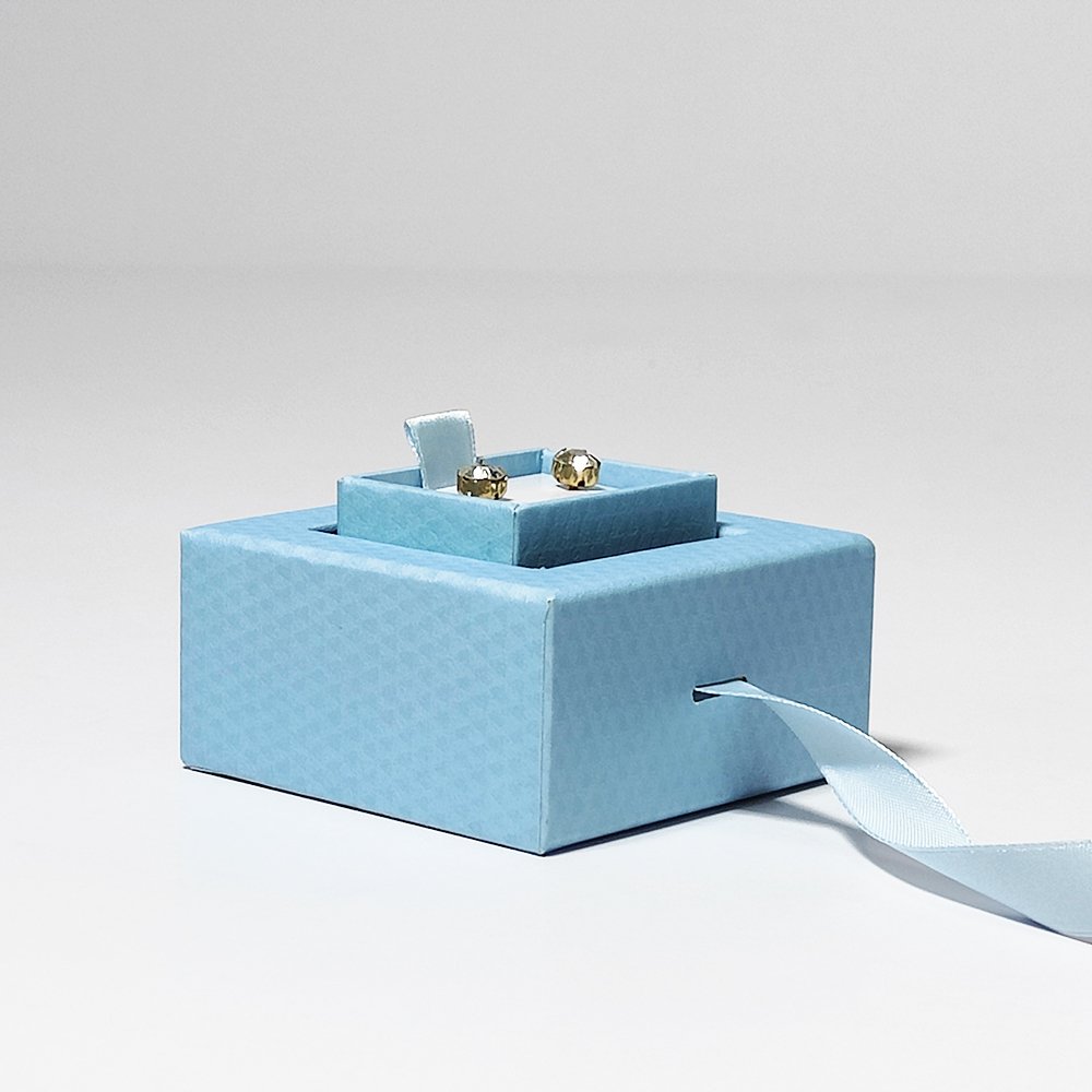OEM Hot Sale Paper Jewelry Box Small Wedding Favor Gift Box Bracelet Earring Ring Pendant Jewelry Packaging Paper Box