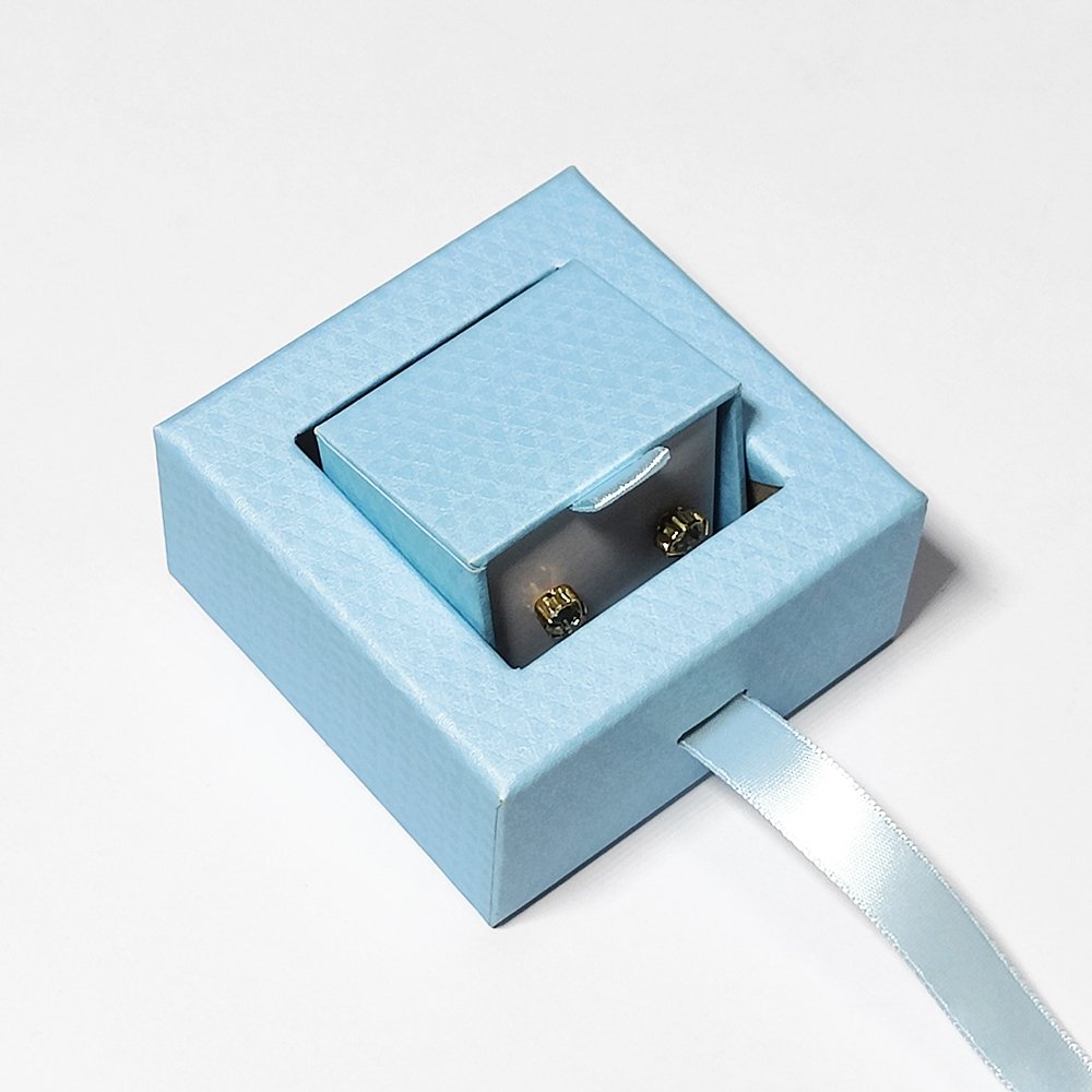 OEM Hot Sale Paper Jewelry Box Small Wedding Favor Gift Box Bracelet Earring Ring Pendant Jewelry Packaging Paper Box