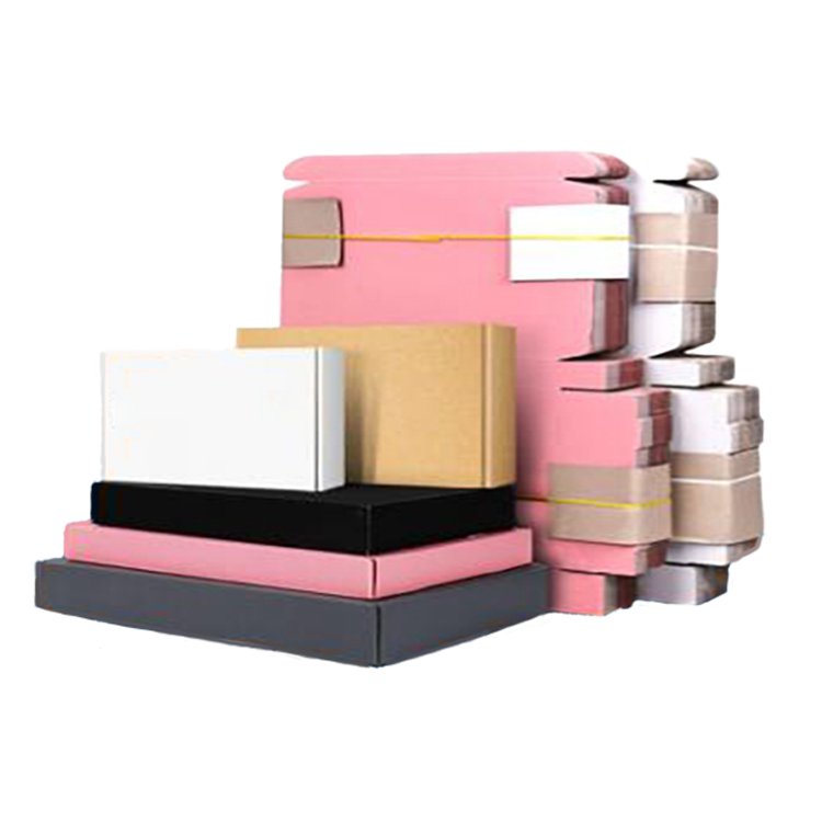 Y9 Colorful Wholesale Cardboard Carton Custom Logo Packaging Paper box for Dress Clothes Mailing Shipping Box