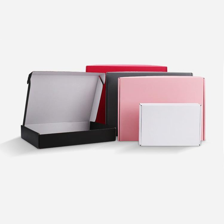Y9 Colorful Wholesale Cardboard Carton Custom Logo Packaging Paper box for Dress Clothes Mailing Shipping Box