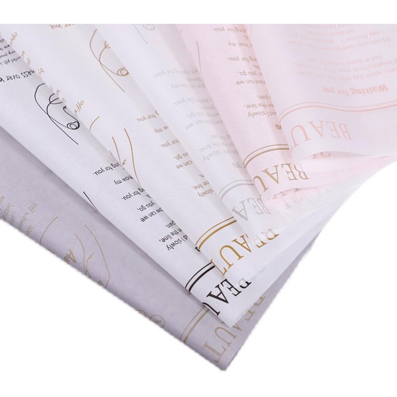 Hot Selling Customized Floral Rose Bouquet Korean Paper Flower Wrapping